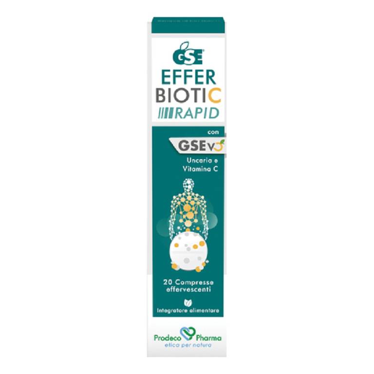 GSE EFFERBIOTIC RAPID 20CPR