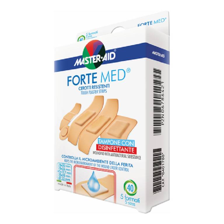 M-AID FORTE MED CER ASSORT 40P