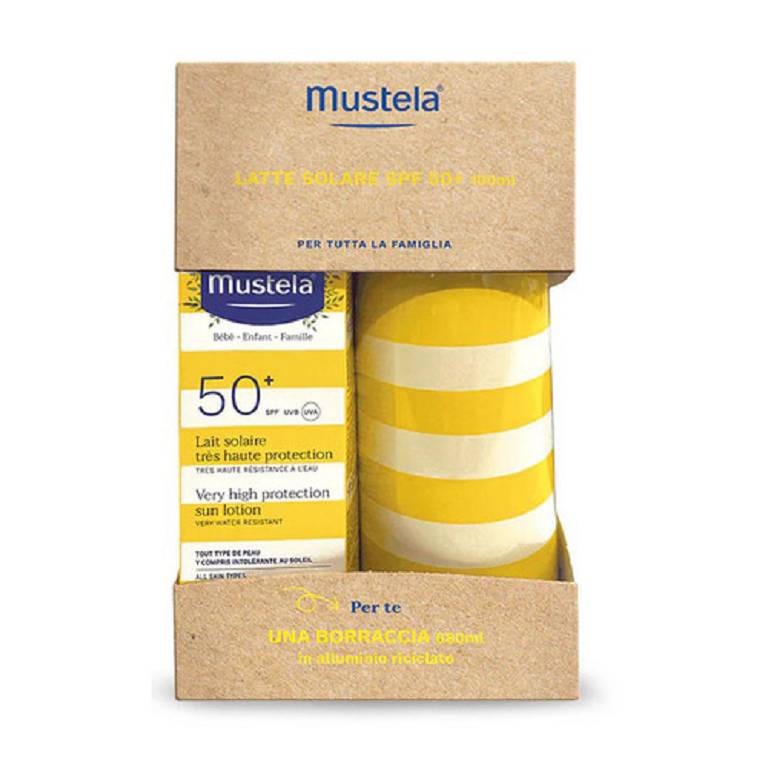MUSTELA SOLARE 100ML+BORRACCIA